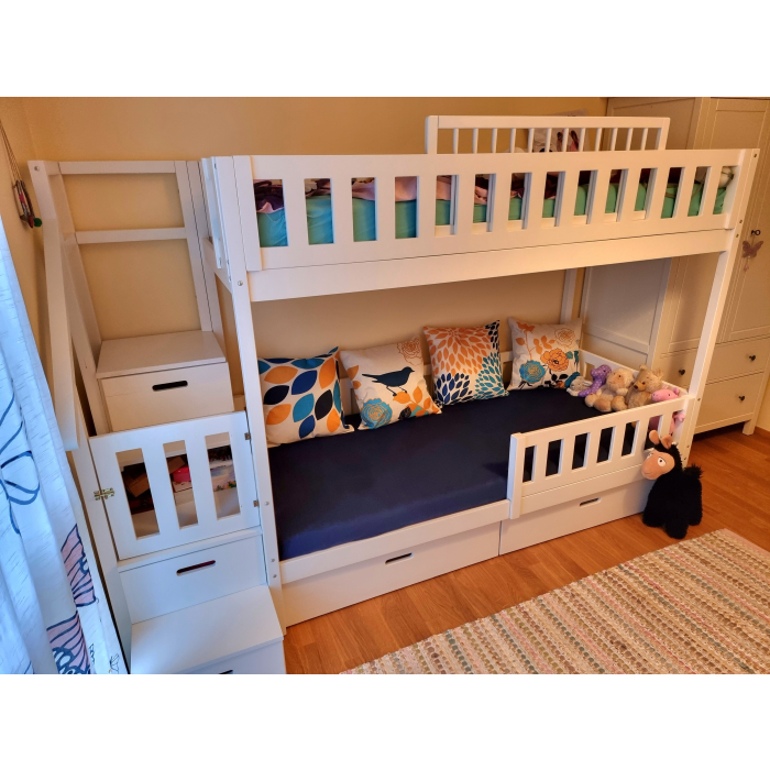 modern stapelbed met trap Almere